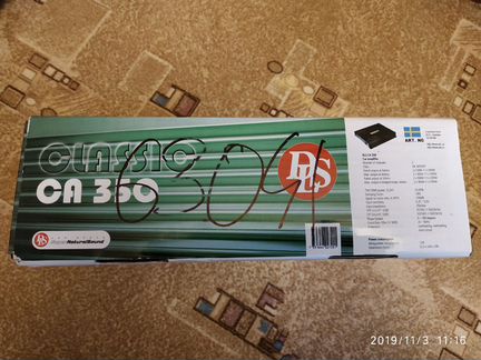 Автомобильный усилитель DLS Classic CA350