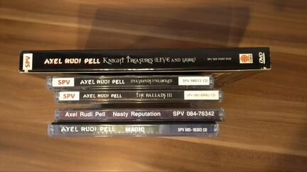Axel Rudi Pell - фирменные и лицензионные диски