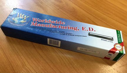 Новые совместимые матричные картриджи ERC18 LQ800