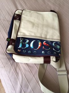 Hugo Boss green сумка