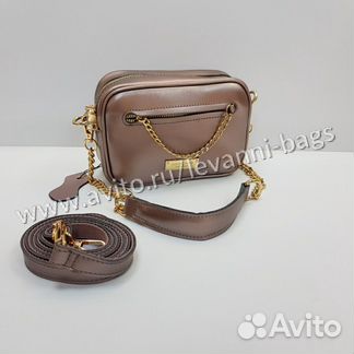 Кожаная сумка Michael Kors