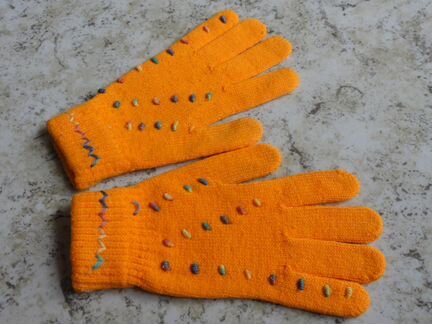 Перчатки для девочки 8-10 лет