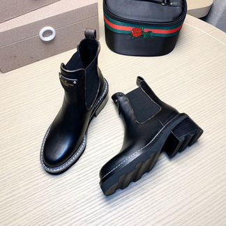 Ботинки Louis Vuitton LV Beaubourg черные