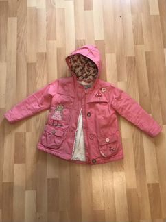 Пальто для девочки, тёплое, next 110р