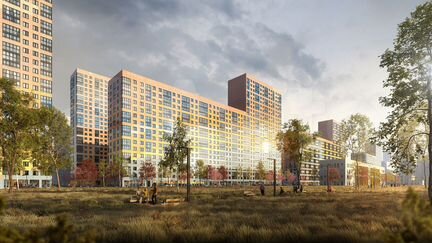 1-к квартира, 44 м², 3/25 эт.