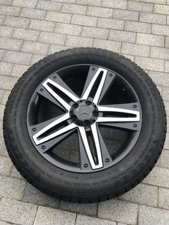 Оригинальные диски R20 для Mercedes с зимней резин