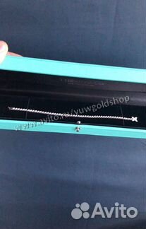 Новый золотой браслет Tiffany and Co 2.85 ct 4/4