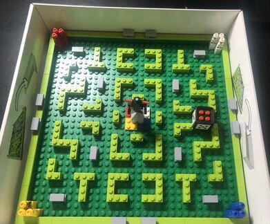Лего 3841. Настольная игра Минотавр