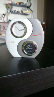 Часы + фоторамка