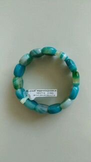 Новый браслет мадагаскарский Агат