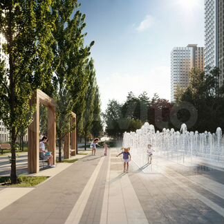 2-к квартира, 53.3 м², 2/10 эт.