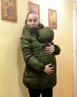 Зимняя слингокуртка 3в1+для беременных