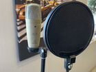 Behringer c-1 микрофон+стойка с поп-фильтром