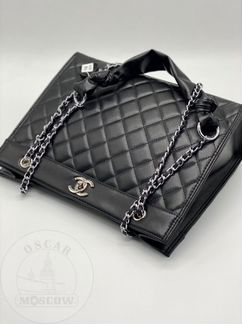 Новая сумка женская Chanel кожа черная