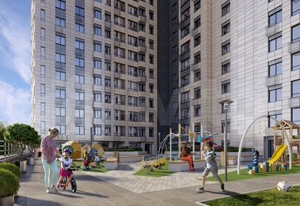 2-к квартира, 70.4 м², 20/24 эт.