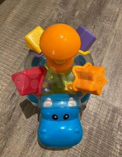 Развивающая игрушка сортер в виде фигурки бегемота