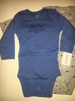 Боди с длинным рукавом Carter’s оригинал 6 мес