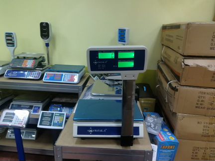 Весы торговые со стойкой 40 кг