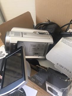 Видеокамера Sony dcr-sr88e, серебристого цвета