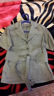 Жакет летний р. 44, набор сумка+косметичка, кофта