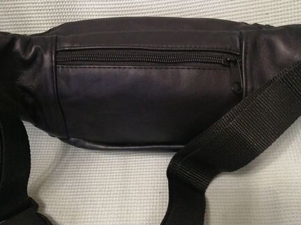 Сумка н/кожа на пояс, барсетка, банан