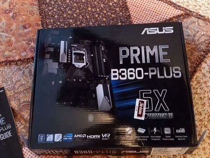Материнская плата Asus Prime B360-plus