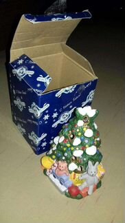 Новогодний подсвечник Ёлочка (новый)