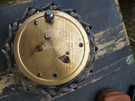 Часы маяк СССР хрусталь