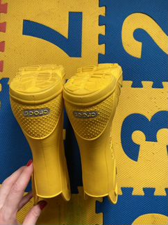 Детские сапоги crocs