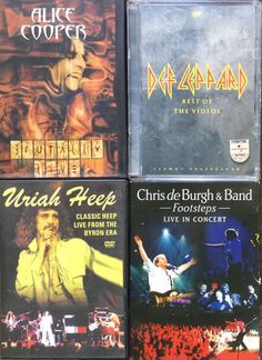 DVD Rock музыка разные