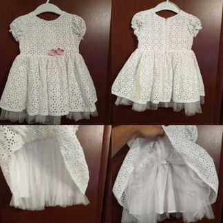 Платья нарядные р. 80, 86