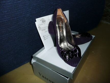 Туфли замшевые 35,5 - 36 р-р