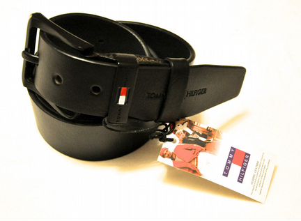 Мужской ремень / Tommy Hilfiger / новый (черный)