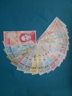 Набор банкнот Венесуэлы