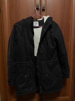 Парка черная