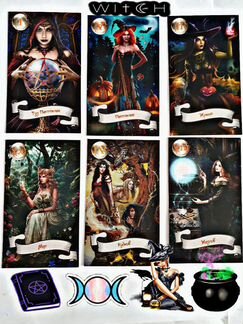 Карты Таро Ведьм Tarot Witch Magik 79 карт