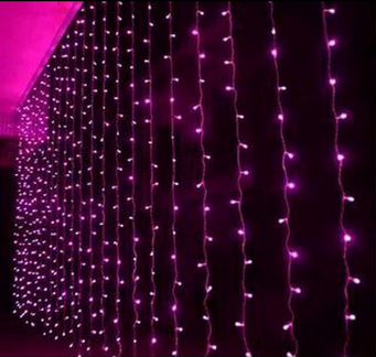 Гирлянда новогодняя занавес 3 м * 3 м