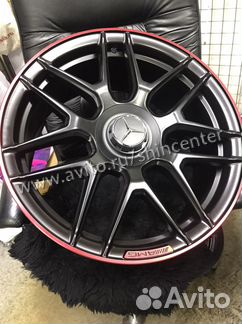 Для Mercedes R19 amg New диски спицы полировка