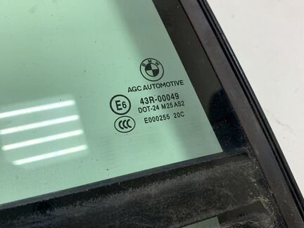 BMW G30 правая форточка в кузов