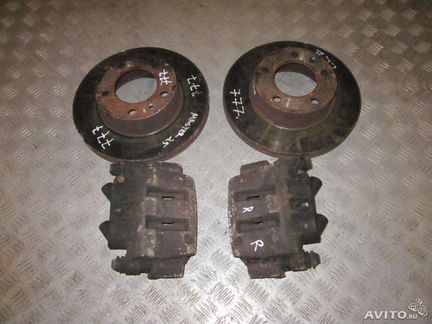 Суппорт передний для Рено мастер 2 Опель мовано