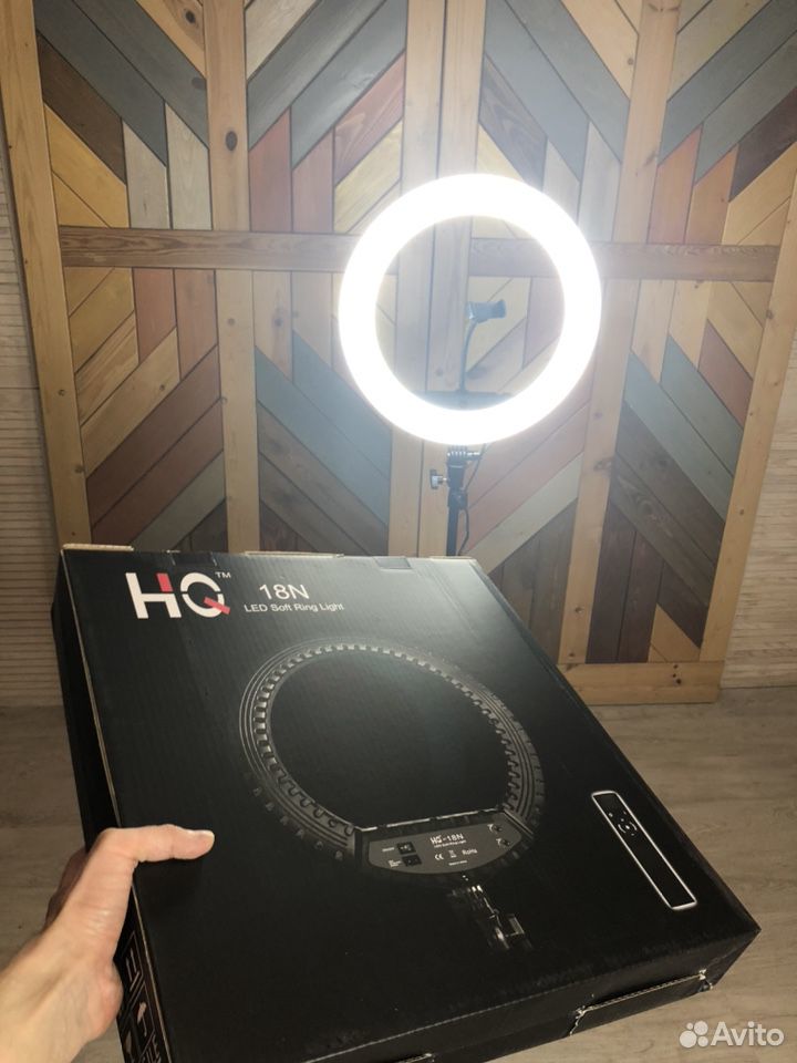 Кольцевая лампа 45 см HQ18N