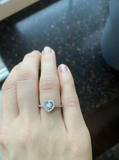 Кольцо эпл Якутские бриллианты