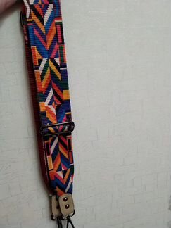 Яркий текстильный плечевой ремень