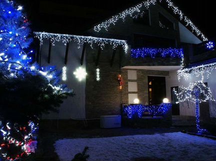 Гирлянда для улицы Бахрома