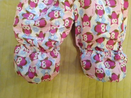 Комбинезон зимний 74+шапка