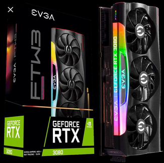 Видеокарта RTX 3080 evga ftw3 ultra
