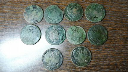 1 и 2 копейки 1811-1828 Александр 1