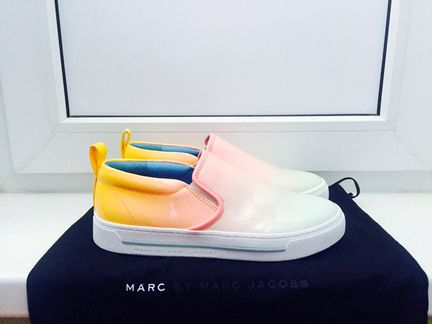 Слиппоны Marc Jacobs оригинал лаковые омбре эффект