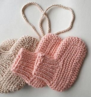 Вязаные пинетки на заказ