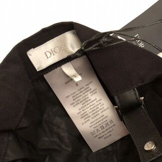 Бейсболка Christian Dior X Stussy